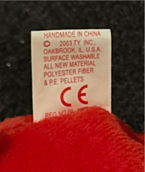 Sam The Bear - Red - Patriotic  (United States) plush collectible [Barcode 008421400751] - Main Image 4