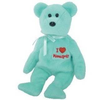 Peace the Bear Buddy (blue version)