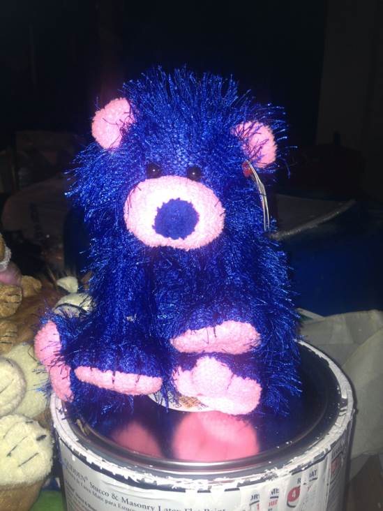 Zapp The Bear (Punkies)  plush collectible [Barcode 008421004287] - Main Image 1