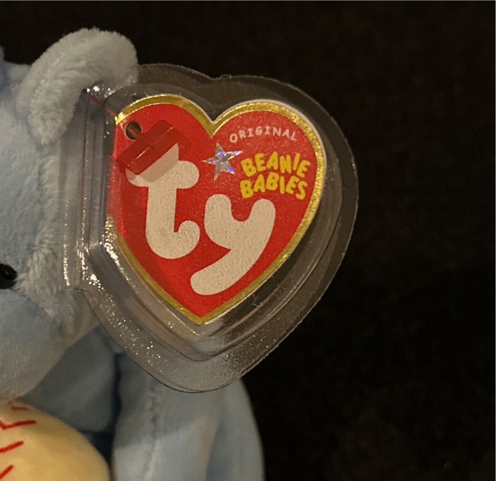 Baby Boy The Bear (holding Baseball)  (United States) plush collectible [Barcode 008421402236] - Main Image 2