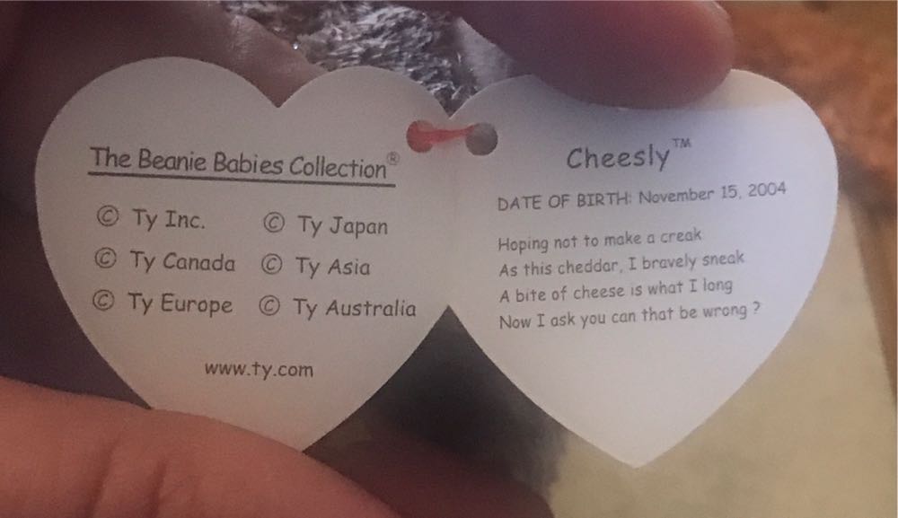 Cheesly Mouse  plush collectible [Barcode 008421402403] - Main Image 3