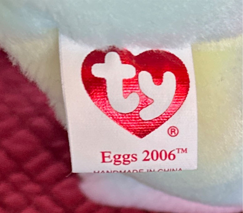Eggs 2006 The Bear - Easter  (United States) plush collectible [Barcode 008421403233] - Main Image 3