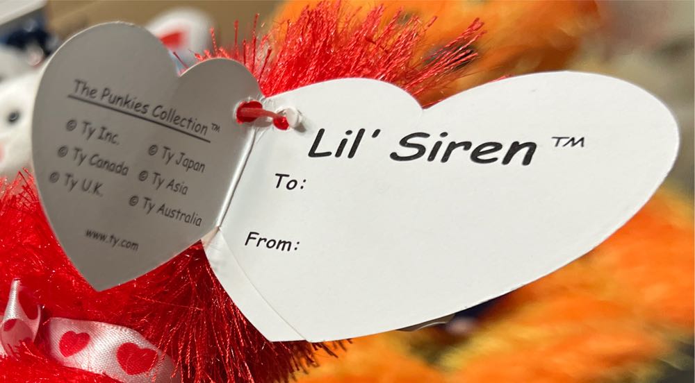 Lil Siren Bear 🐻 ❤️  plush collectible [Barcode 008421004478] - Main Image 2