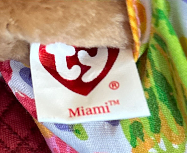 Miami The Bear  plush collectible [Barcode 008421403783] - Main Image 3