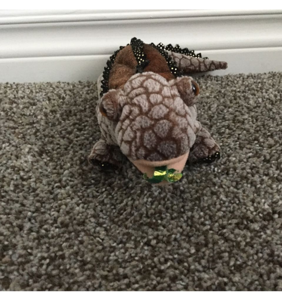 Bali The Komodo Dragon - Blue Body Blue Tongue  plush collectible [Barcode 008421403851] - Main Image 2