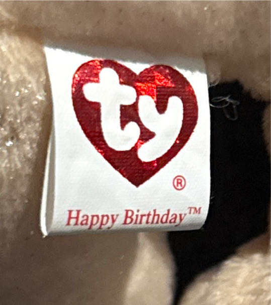Happy Birthday The Bear  (United States) plush collectible [Barcode 008421404834] - Main Image 3