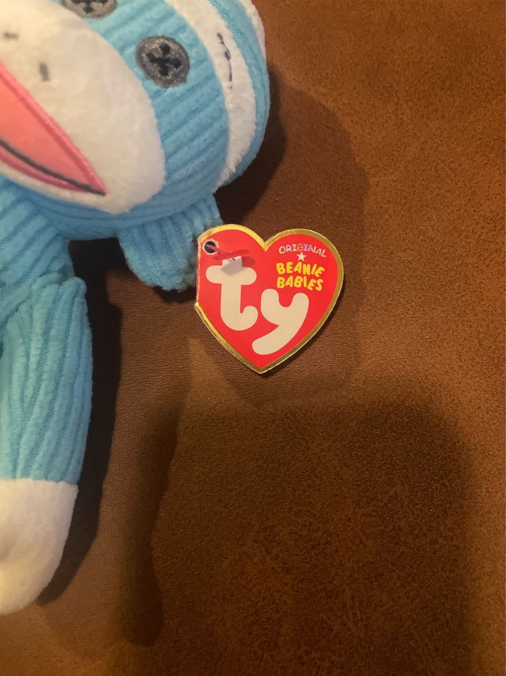 My Little Monkey Blue  (United States) plush collectible [Barcode 008421409518] - Main Image 2