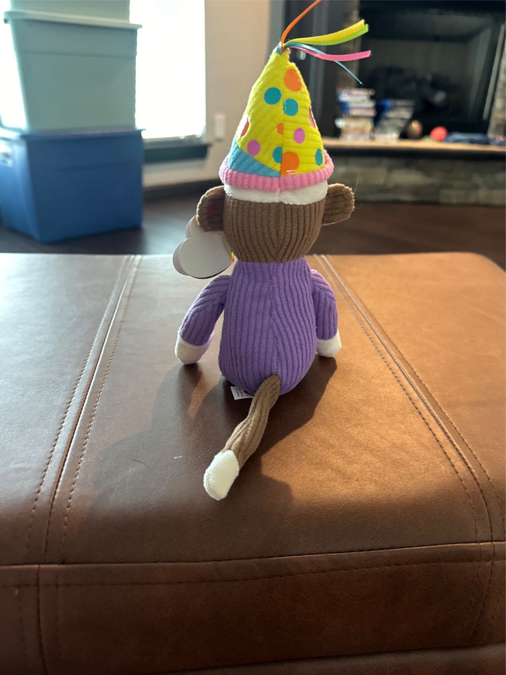 Happy Birthday Sock Monkey 🐒 🎂  (United States) plush collectible [Barcode 008421409525] - Main Image 2