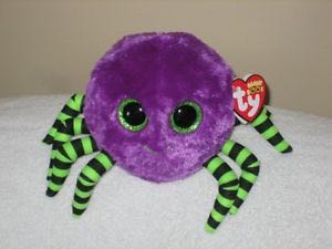 Crawly The Spider  plush collectible [Barcode 008421411108] - Main Image 2