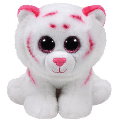 Tabor Pink/White Tiger  (United States) plush collectible [Barcode 008421421862] - Main Image 1