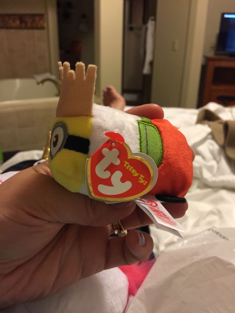 Dave Despicable Me 3 Teeny Tys  plush collectible [Barcode 008421422227] - Main Image 2