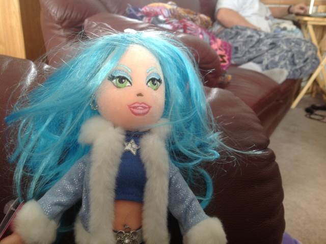 Sassy Star Ty Girlz  plush collectible [Barcode 008421022038] - Main Image 1