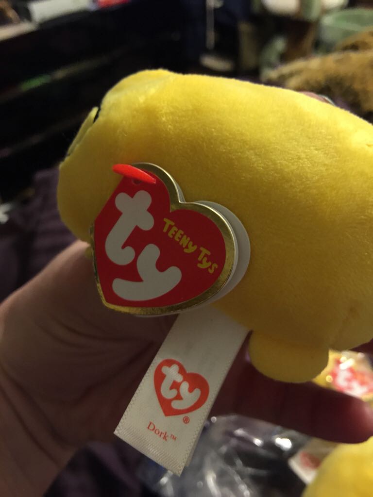 Teeny Tys Dork  plush collectible [Barcode 008421423095] - Main Image 2