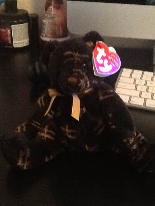 Starlight The Bear - Black - Harrods UK Exclusive  (United Kingdom) plush collectible [Barcode 008421460106] - Main Image 2