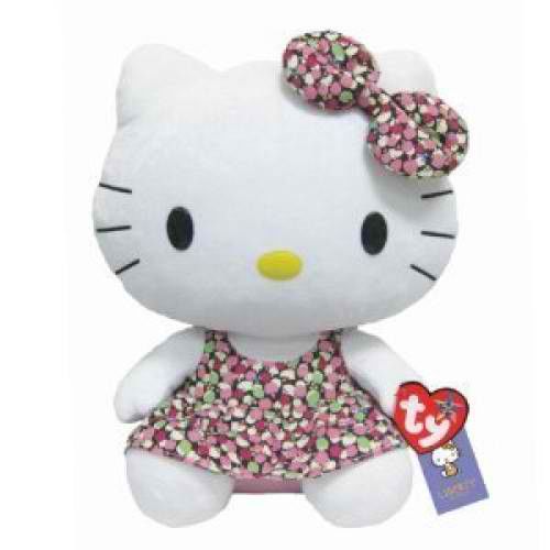 Hello Kitty Liberty Art Fabrics Apple  plush collectible [Barcode 008421461967] - Main Image 1