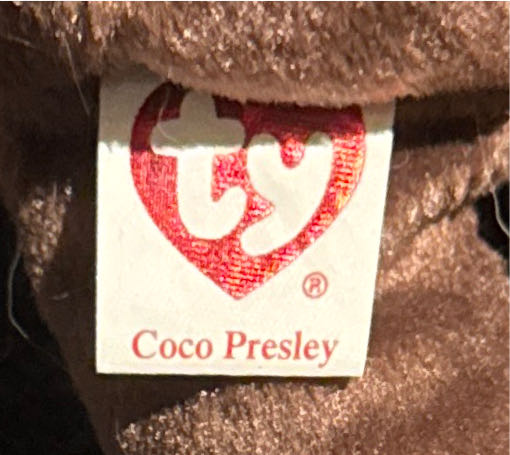 COCO PRESLEY The Elvis Bear(Brown)  plush collectible [Barcode 008421470754] - Main Image 3