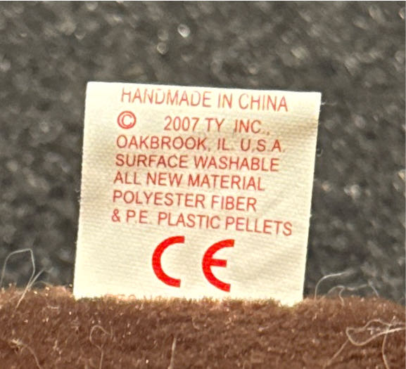 COCO PRESLEY The Elvis Bear(Brown)  plush collectible [Barcode 008421470754] - Main Image 4