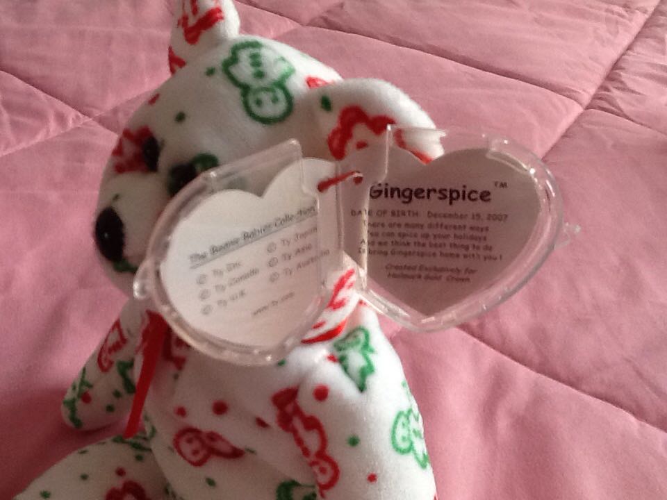 Gingerspice The Bear - Christmas  plush collectible [Barcode 008421471003] - Main Image 2