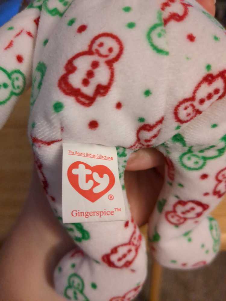 Gingerspice The Bear - Christmas  plush collectible [Barcode 008421471003] - Main Image 3