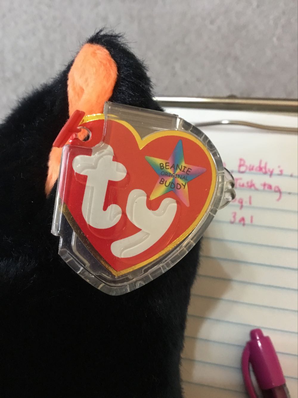 BAT-e the Bat (Buddy)  plush collectible [Barcode 008421900091] - Main Image 2