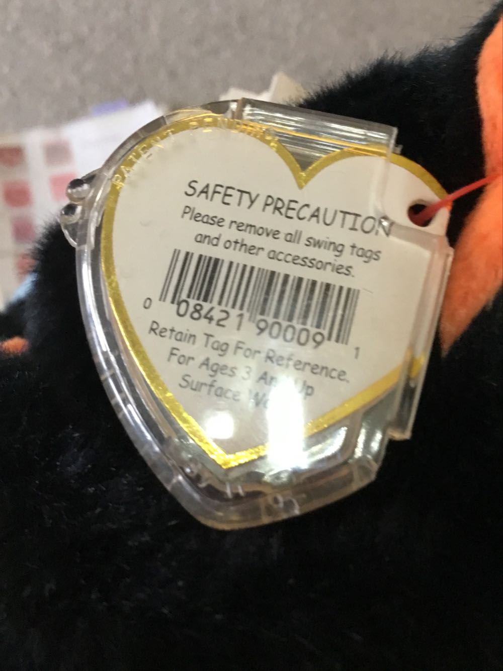 BAT-e the Bat (Buddy)  plush collectible [Barcode 008421900091] - Main Image 3