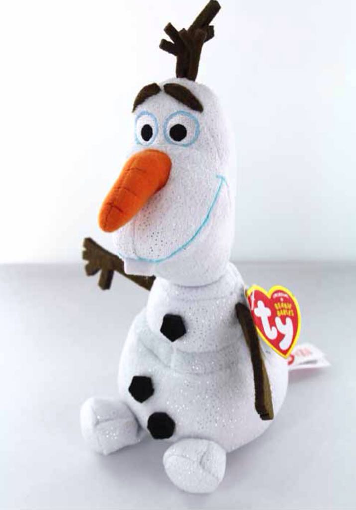 Olaf the Beanie Buddy  (United States) plush collectible [Barcode 008421901548] - Main Image 2