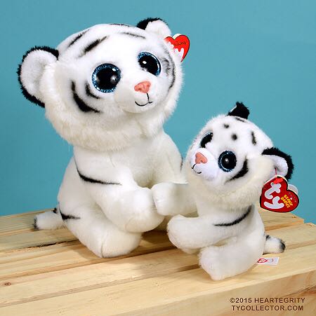 Tundra White Tiger Large  plush collectible [Barcode 008421902194] - Main Image 2