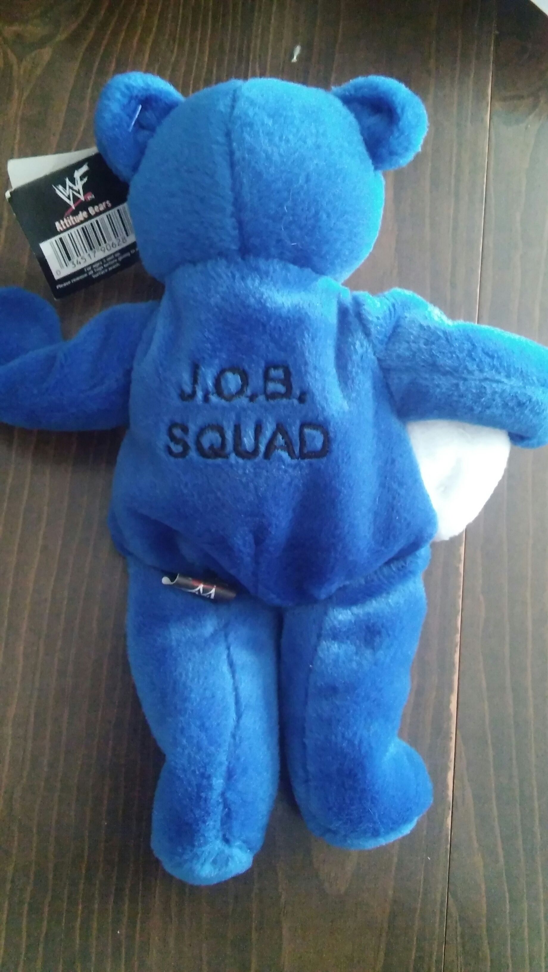 WWF Attitude Bears Al Snow  plush collectible [Barcode 03452790] - Main Image 2