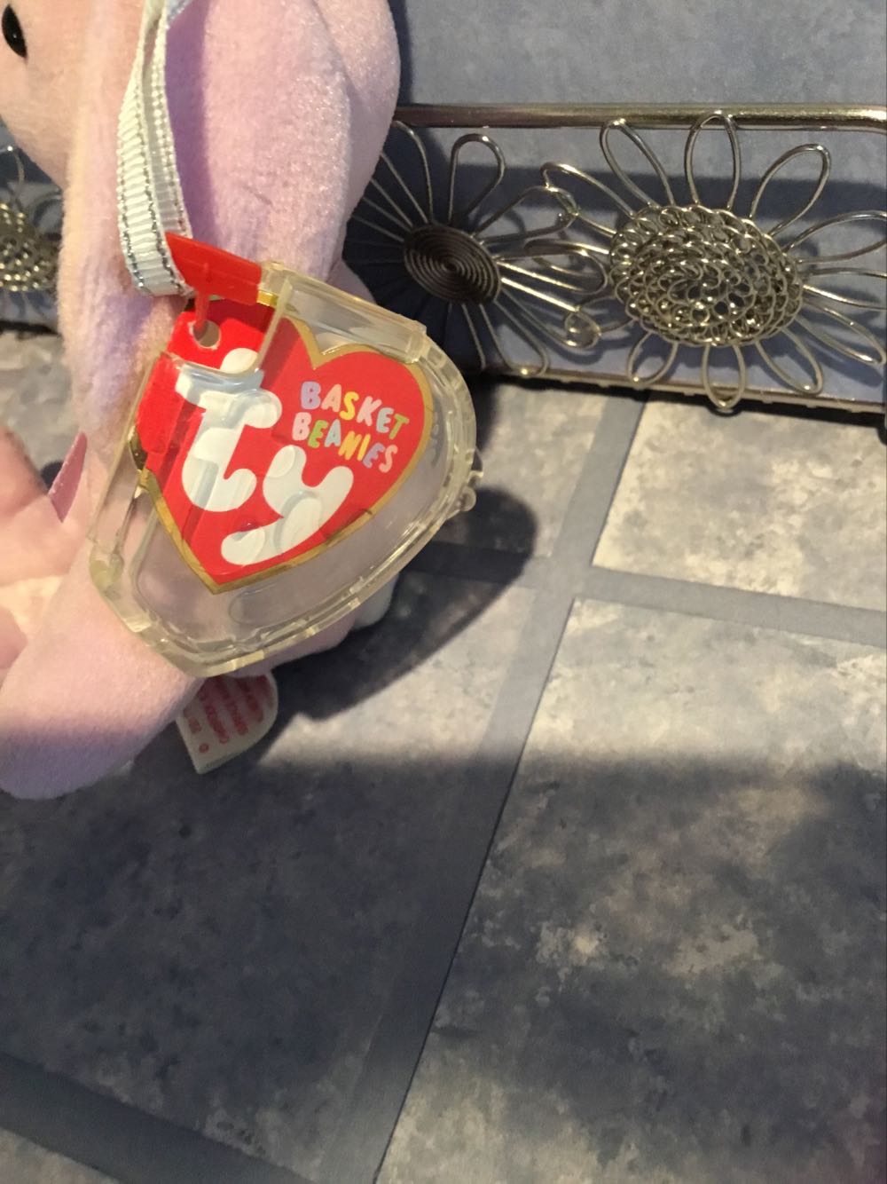 Floppity The Bunny - Basket Beanies - Easter  (United States) plush collectible [Barcode 008421035113] - Main Image 2