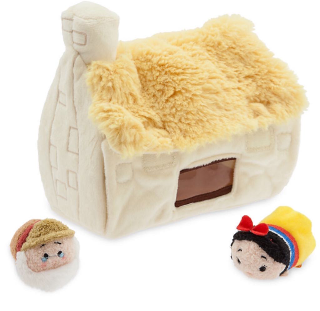 Snow White And The Seven Dwarfs Cottage Set Micro Tsum Tsum 2.5  plush collectible [Barcode 412343912740] - Main Image 2