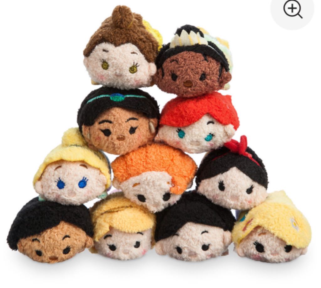 Princess Plush Castle Set Tsum Tsum Micro  plush collectible [Barcode 412344935267] - Main Image 2