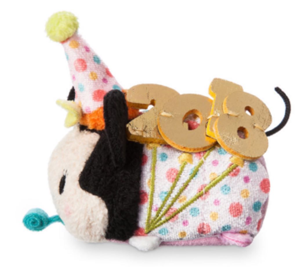 Minnie Mouse Birthday 2018 Tsum Tsum 3.5  plush collectible [Barcode 412346160353] - Main Image 2