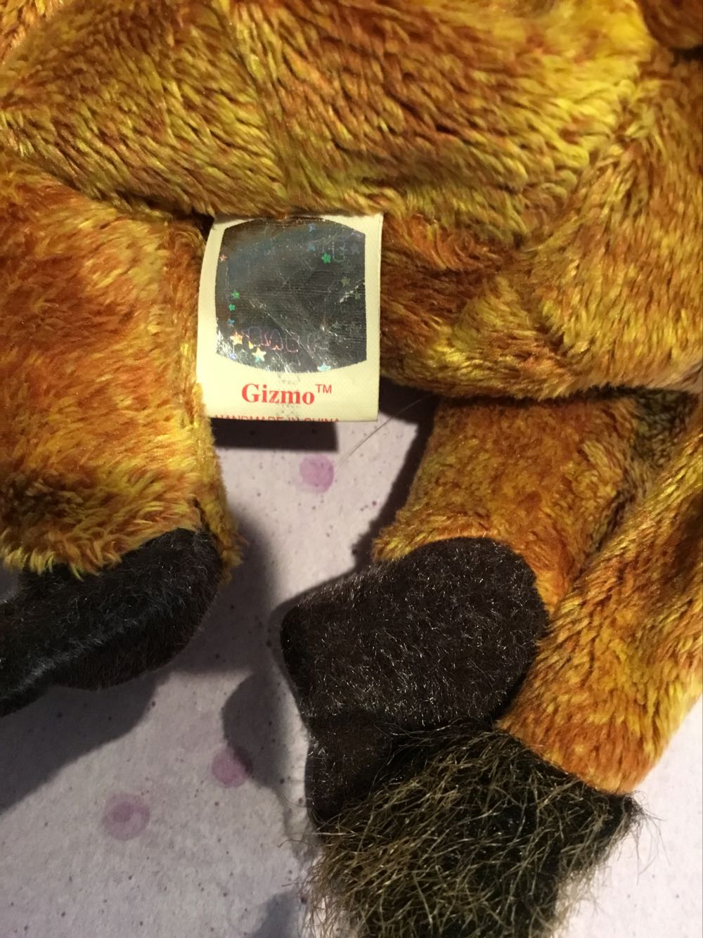 Gizmo The Lemur  (United States) plush collectible [Barcode 008421045419] - Main Image 3