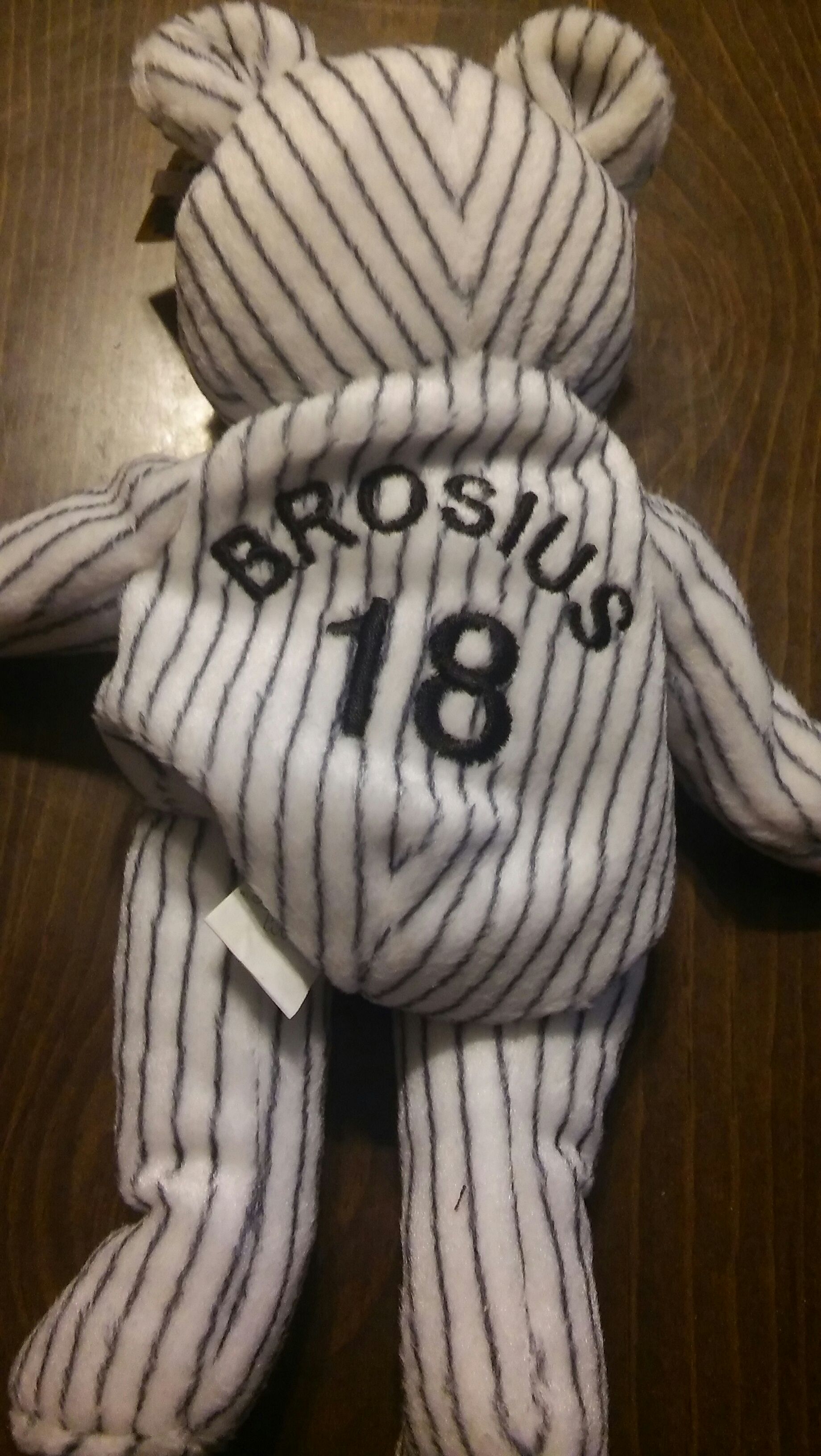 New York Yankees # 18  plush collectible [Barcode 616132980051] - Main Image 2