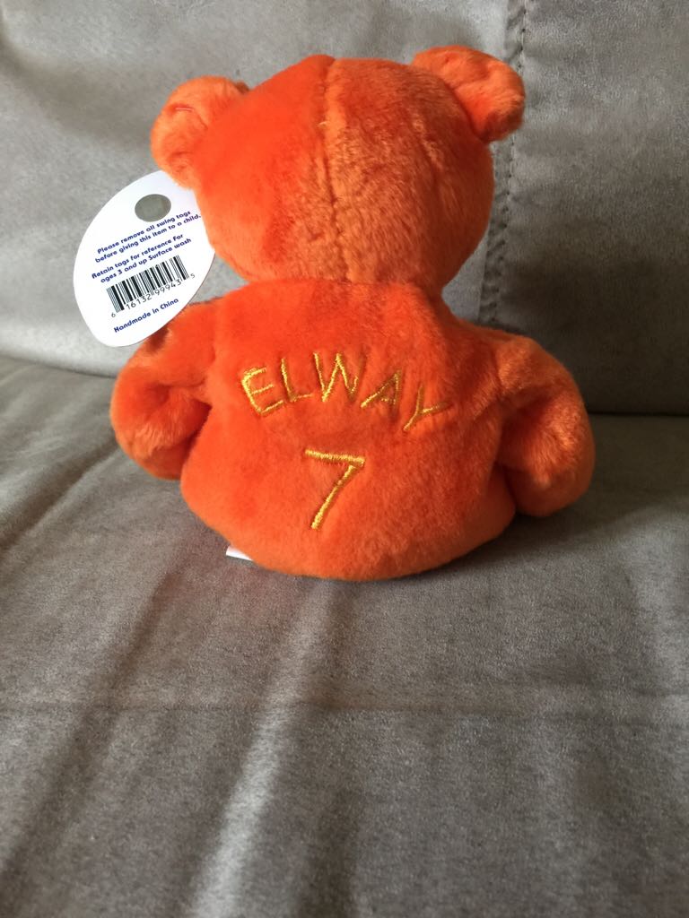 NFL John Elway  plush collectible [Barcode 616132999435] - Main Image 2