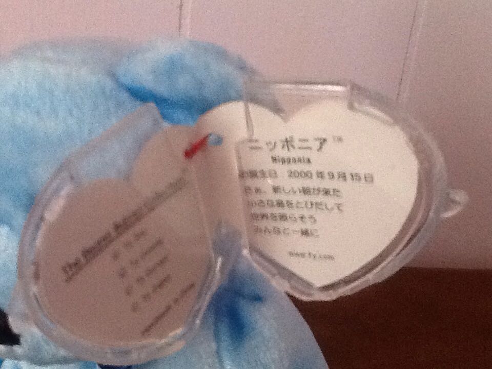 Nipponia The Bear  (Japan) plush collectible [Barcode 008421046058] - Main Image 2