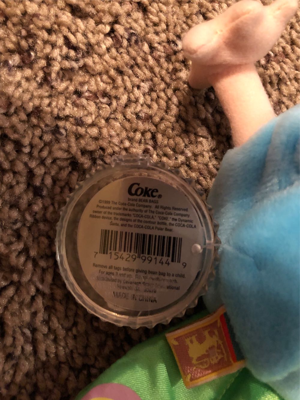 POCK The Peacock Sri Lanka  plush collectible [Barcode 715429991449] - Main Image 2