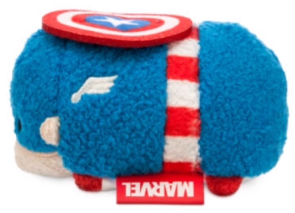 Captain America Tsum Tsum  plush collectible [Barcode 887734159965] - Main Image 2