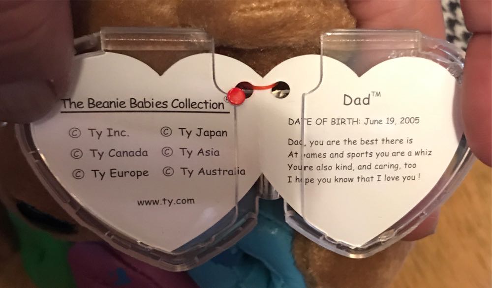 Dad the Bear  plush collectible [Barcode 002421408304] - Main Image 3