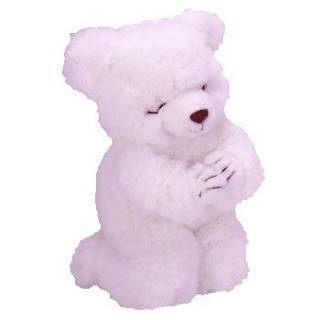 FAITH the Praying Bear  plush collectible [Barcode 008421056002] - Main Image 1