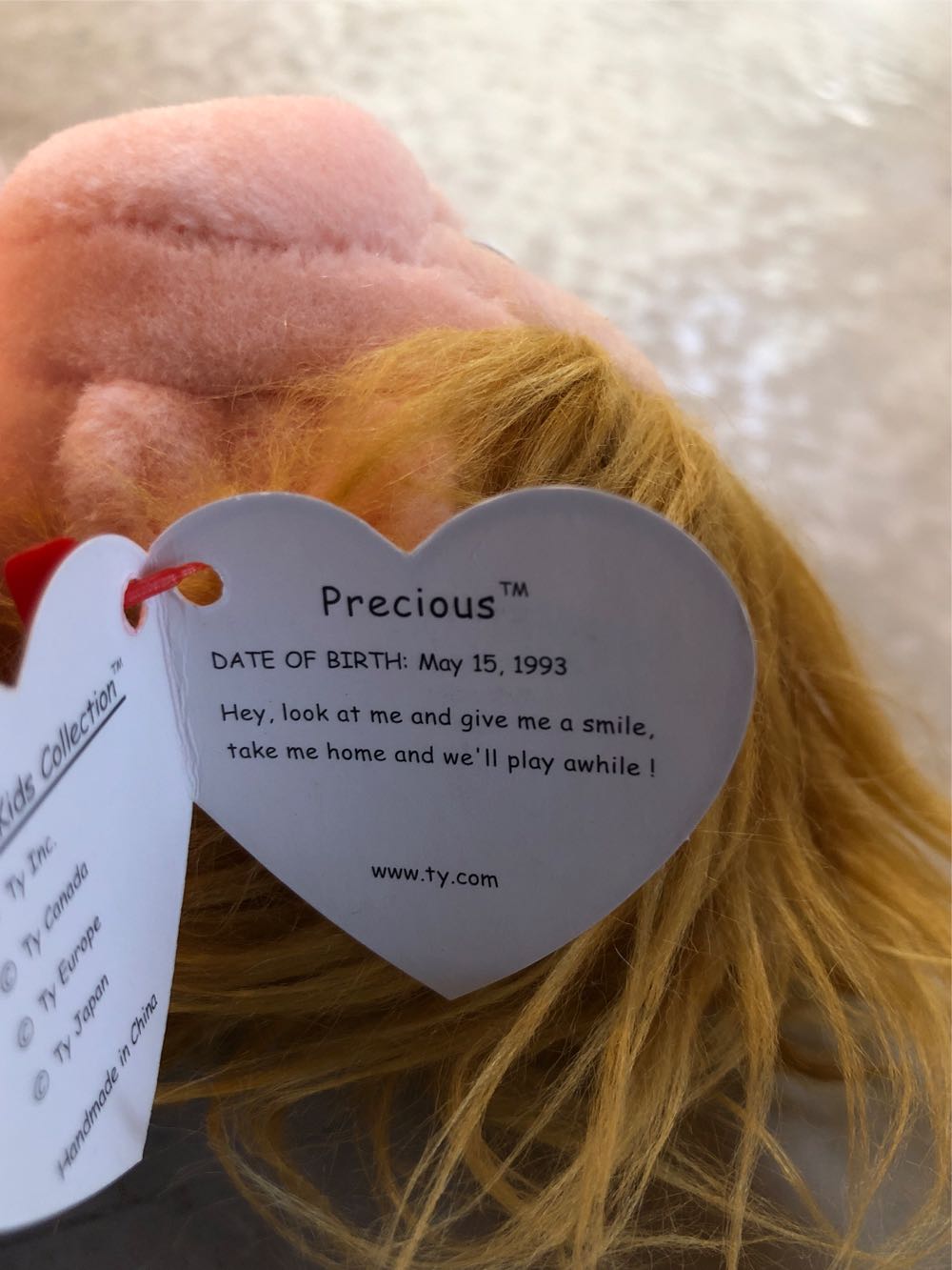 Precious Beanie Kid  plush collectible - Main Image 4