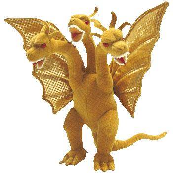 King Ghidorah Ty Classic  (Japan) plush collectible [Barcode 008421056156] - Main Image 1