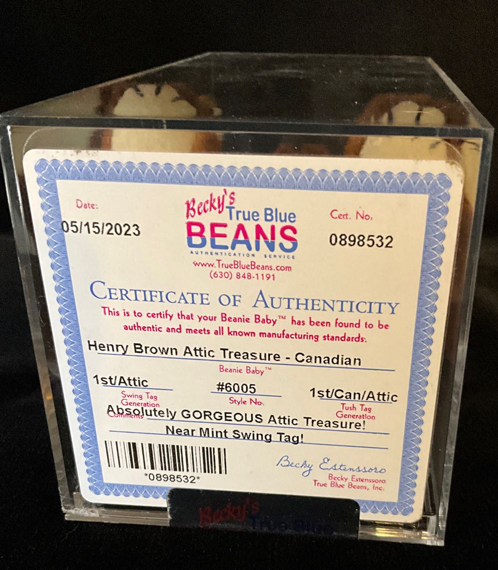 ✅Henry  (United States) plush collectible [Barcode 008421060054] - Main Image 3