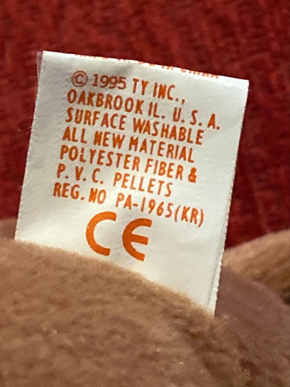 Bongo The Monkey (Brown Tail)  plush collectible - Main Image 3