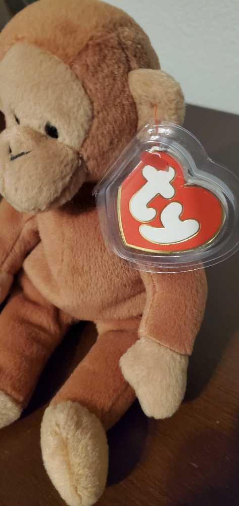 Bongo The Monkey (Brown Tail)  plush collectible - Main Image 4