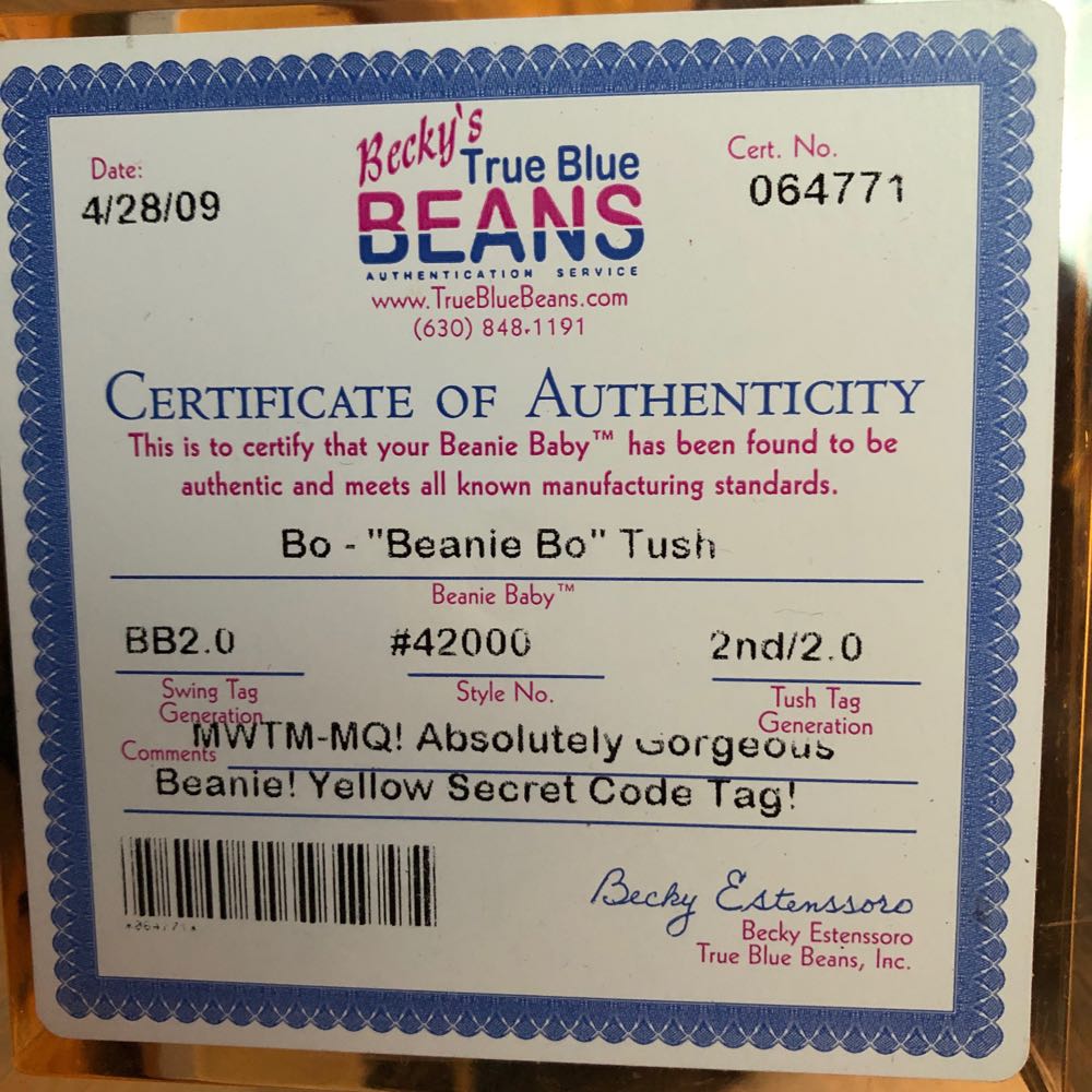 Bo The Obama Dog  (United States) plush collectible - Main Image 2