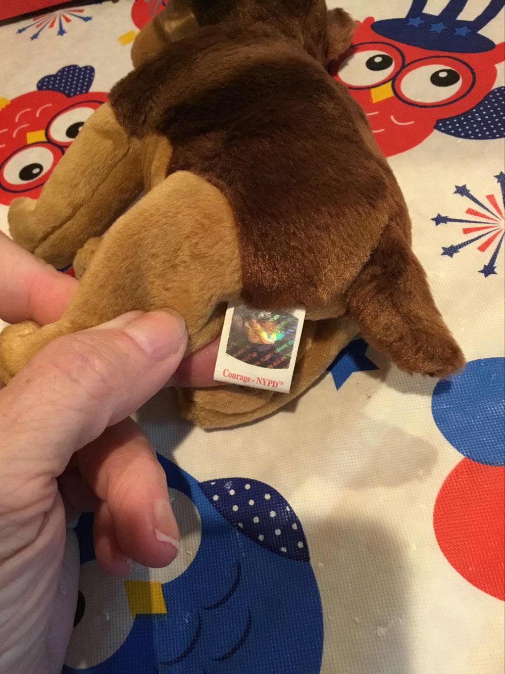 COURAGE The German Shepherd Dog  plush collectible - Main Image 3