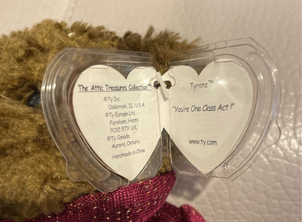 Tyrone Attic Treasure  plush collectible [Barcode 008421061082] - Main Image 3