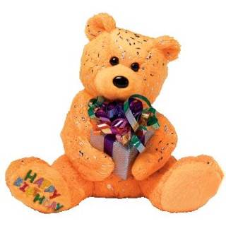 TY Beanie Buddy - GERMANIA the Bear (German Exclusive) (13.5 inch)