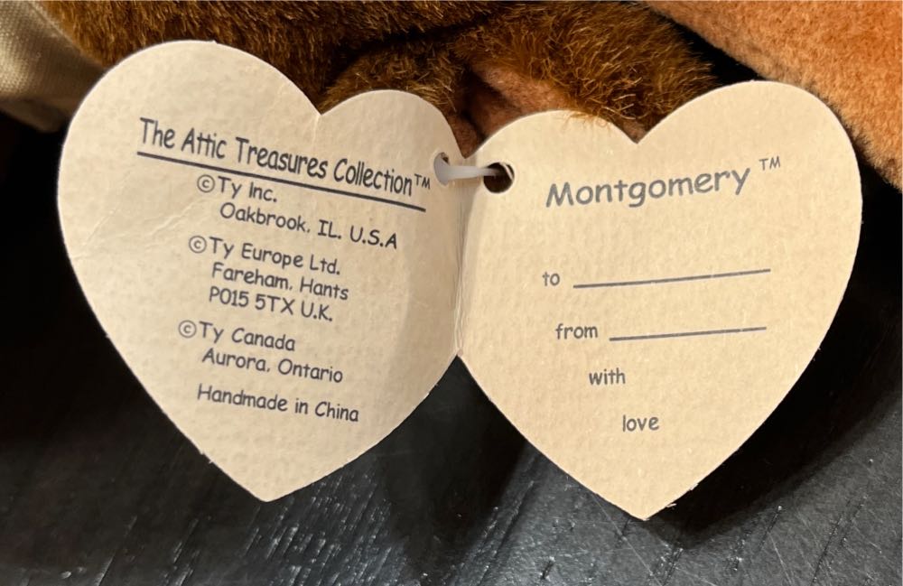 Montgomery Moose 🫎  plush collectible [Barcode 008421061433] - Main Image 4